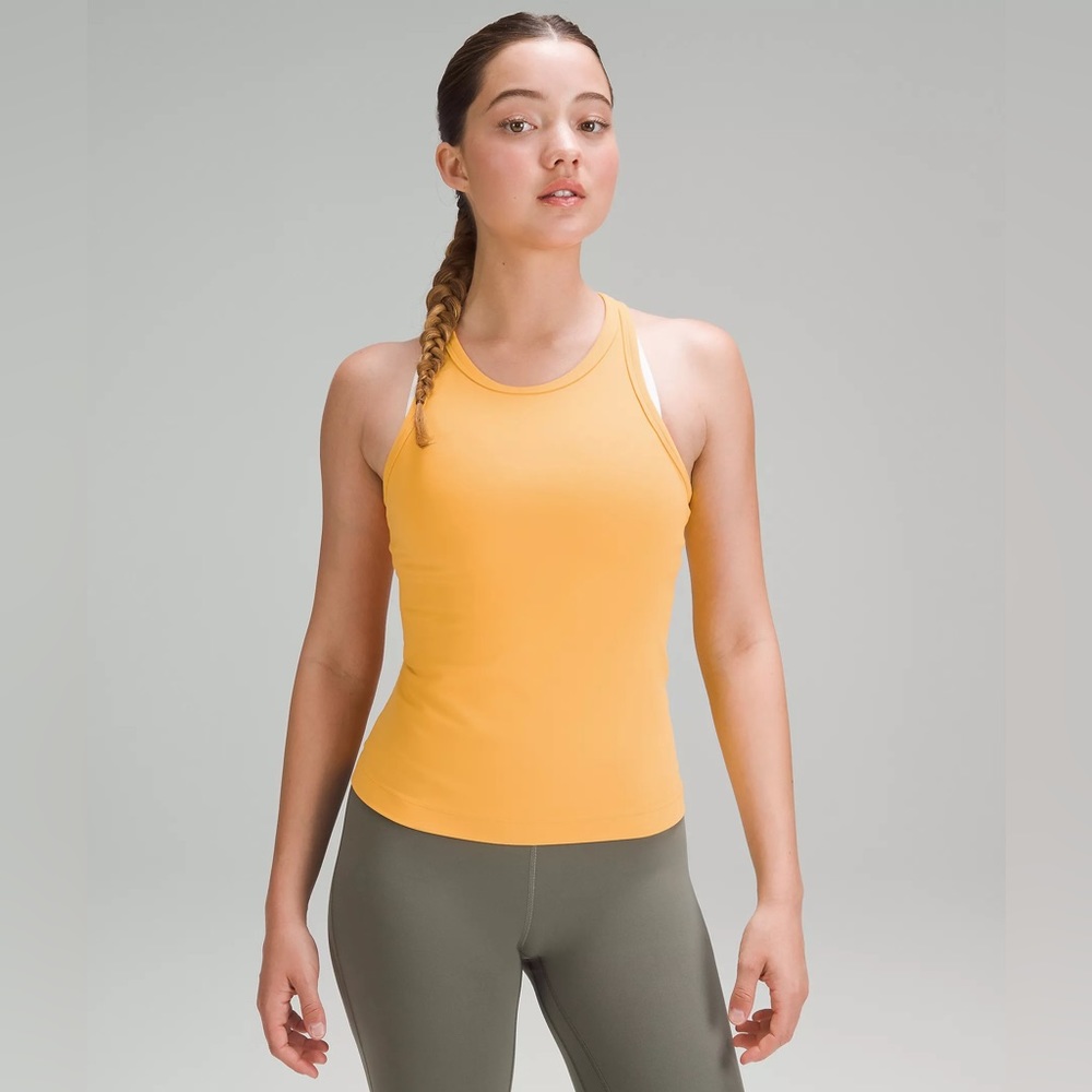NWT lululemon Align Waist-Length Racerback Tank Top - Mango Dream